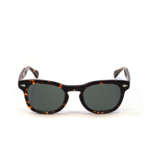 Moscot-Gelt-Dark-Havanna-Frontansicht-Optik-Niederpruem-Koeln Die Moscot Gelt Sun in Dark Havanna von vorne
