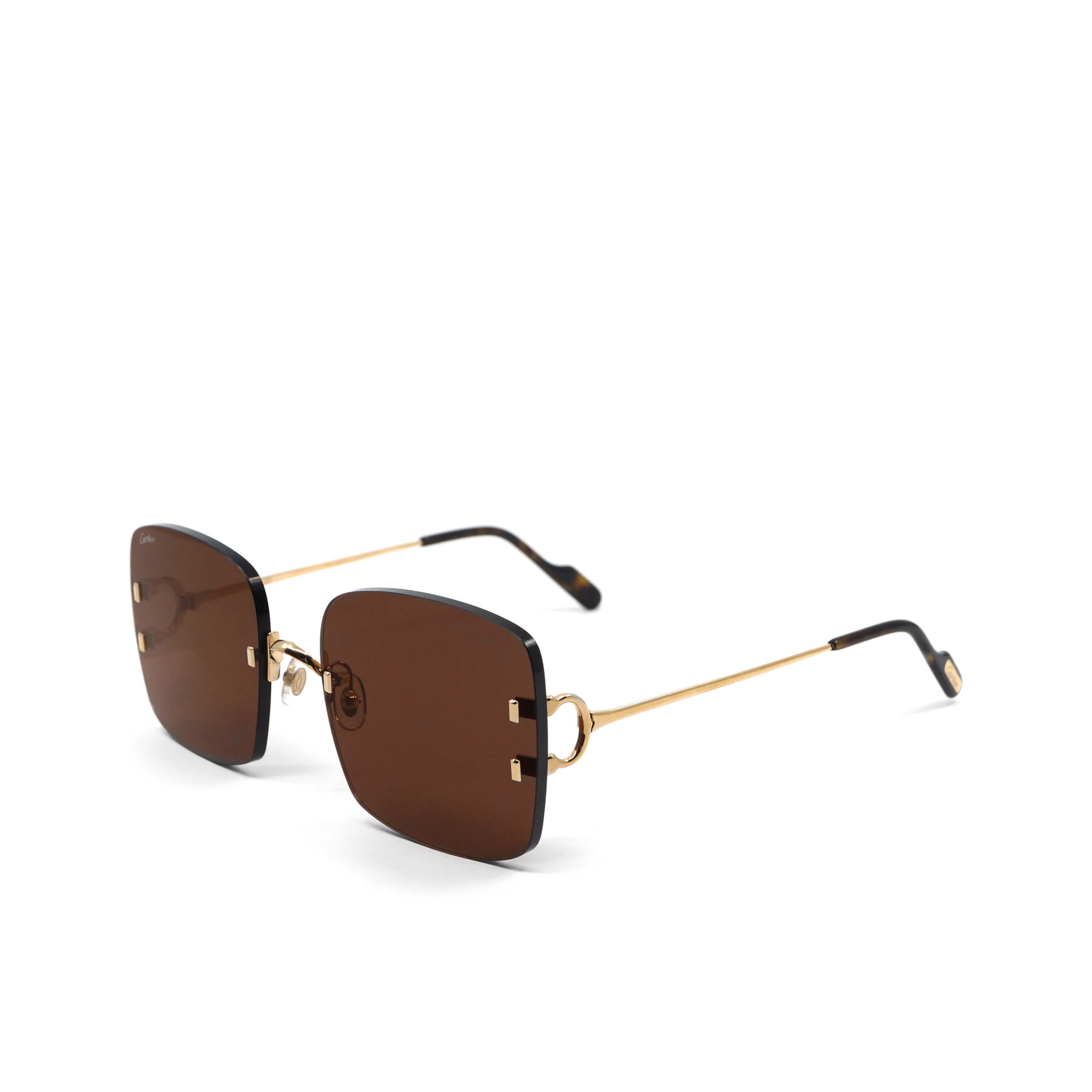 Cartier CT0153S in der Farbe 002 von schräg vorne